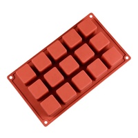 Moule à chocolat en silicone de qualité alimentaire grand bloc de chocolat gelée pouding moule de cuisson bricolage moules à gâteaux Mousse