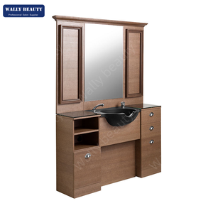 Wally vẻ đẹp Ma-rốc Salon đồ nội thất thiết lập mua cắt tóc ghế gương kính salon tóc gội đầu và mặc quần áo ghế - Product Image 4