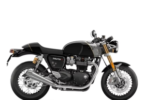 LISTO PARA MONTAR 2025 VENTAS PARA-<span class=keywords><strong>Triumph</strong></span> Sportbikes Motocicleta Thruxton RS <span class=keywords><strong>Jet</strong></span> <span class=keywords><strong>Black</strong></span> / Silver Ice Venta - Product Image 2