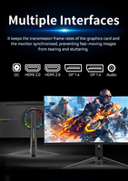Moniteur de jeu pour PC de bureau de haute qualité 34 pouces VA 4K 144HZ 3440*1440 1ms 1500R Écran incurvé