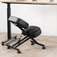 Chaises de bureau ergonomiques ajustables, coussins épais 2022, confortables, hydraulique, avec roulettes, pour bureau
