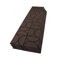 Panneaux muraux acoustiques Spesonic, décoration murale en lattes de bois, panneaux muraux en placage de bois, design d'intérieur, systèmes de cinéma maison