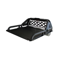 Factory Direct HD Roller Tonneau Cover Roll Bar Combo for F150 F250 D-Max Gladiator 4x4 Anti-Theft Easy Install for Tacoma Pao