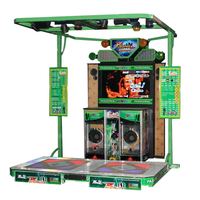 Machine d'arcade de danse Music Dance Revolution, jeu de simulation de parc d'attractions