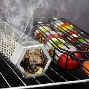 Panier de barbecue rectangulaire en acier, prix d'usine, antiadhésif, résistant à la chaleur et à la corrosion, idéal pour le camping en extérieur - Product Image 6