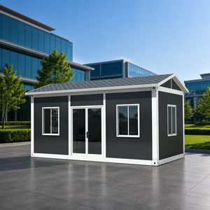 Casa Contenedor Prefabricada de Acero de 20 pies, 1 Dormitorio y 1 Baño, para Alojamiento de Huéspedes de <span class=keywords><strong>Hotel</strong></span> - Product Image 1