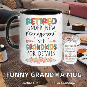 Taza <span class=keywords><strong>de</strong></span> Café <span class=keywords><strong>de</strong></span> Cerámica Divertida con Diseño <span class=keywords><strong>de</strong></span> Tortuga, Regalo para Abuela, Mujeres, Cumpleaños y Navidad - Product Image 1