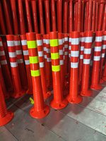 Poteau de signalisation routière réfléchissant pour la sécurité routière, guide de stationnement, délimiteur de voie