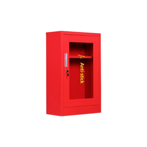 Gabinete de Almacenamiento de Extintores de Incendios de Acero Rojo Personalizable para Estación de Bomberos, Escuela, Hospital u Oficina - Product Image 1