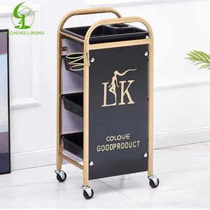 Jincheng Muebles de salón de bajo costo al por mayor y silla de peluquero Silla de estilo antiguo negro Muebles de salón - Product Image 5