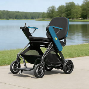 Scooter Elétrico Dobrável Leve de Liga de Alumínio ZW505 com Controle Remoto APP para Uso de Pessoas com Deficiência - Product Image 1