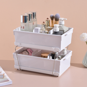 Organizador de baño Encimera Organizador de almacenamiento de maquillaje para tocador, estante de mostrador de baño - Product Image 3