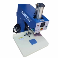 Presse à transfert thermique KAI-10P/AU1 avec sélecteur d'étiquettes automatique intelligent et marqueur laser pour un positionnement précis