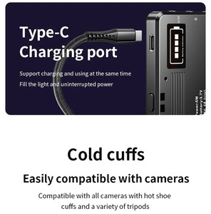Mini Luz LED de Relleno para Zapata de Flash, Portátil, Accesorio de Fotografía en Sitio para Cámara de Belleza y Teléfonos Móviles, Ajustable, de Bolsillo - Product Image 4
