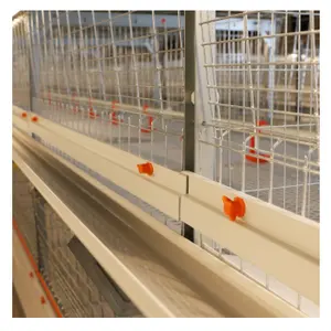 Sistema de cultivo de gallinero con batería automática de jaula para pollos de engorde tipo H