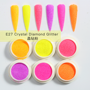 Poudre de cristal de sel marin Aurora 2026, paillettes diamantées, <span class=keywords><strong>sucre</strong></span> scintillant, laine, décoration brillante pour nail art, vente en gros - Product Image 2
