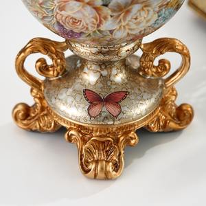 Jarrón contemporáneo de mediados de siglo-Elegante regalo de resina para el día de la madre - Product Image 6