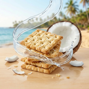 Biscuits à la noix de coco - Sublimez vos pauses thé et café avec une texture croustillante de qualité supérieure 220g Fournisseur ODM - Product Image 4