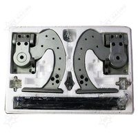 Kit de charnières de portes verticales automatiques universelles de type Lambo pour modification automobile JDM USDM, pièces de portes automobiles à fixation par boulons