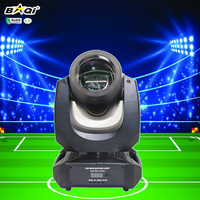 NOUVEAU Mini projecteur LED 100W à tête mobile, canon lumineux coloré en aluminium et plastique, éclairage DJ DMX pour parcs à thème, scènes, bars, fêtes et mariages