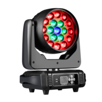 Projecteur de Scène LED Lyre Wash RVBB 19x15W pour DJ Club avec Zoom