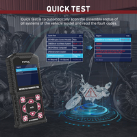 Outil de diagnostic multilingue pour moto, lecteur de code OBD2, outil d'analyse pour Yamaha SYM KYMCO