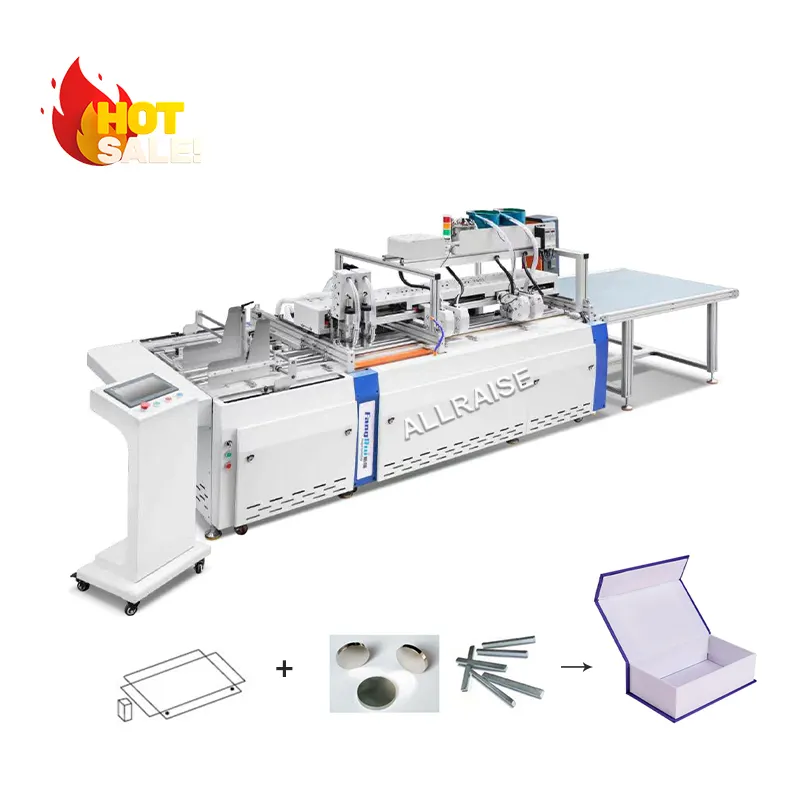 Factory Price Automatic Magnet Insert Machine Magnet Pasting Machine for Book Box
