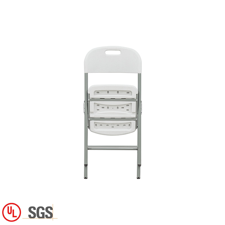 ZL-ZY122 / Round fold-in-half table outdoor portable folding table and chair set