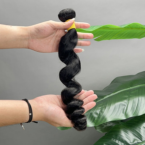 Extensiones de Cabello Humano Virgen Brasileño Grado 12A, Ondulado Suelto, Doble Trama, 100% Cabello Crudo de Visón - Product Image 5