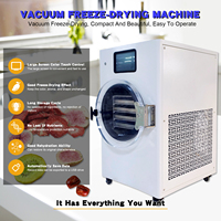 Machine de lyophilisation alimentaire commerciale pour fruits, viande, café, certifiée CE et à économie d'énergie, lyophilisateur de qualité alimentaire