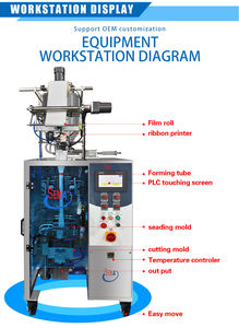 Máquina empacadora automática de bolsitas de pasta de tomate y mantequilla de maní para llenado y sellado de bolsas de <span class=keywords><strong>miel</strong></span> líquida - Product Image 2