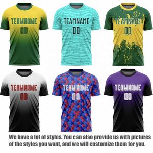 Camisetas de fútbol unisex para niños personalizables 24/25 <span class=keywords><strong>estrellas</strong></span> diseño fabricante internacional servicio OEM para niños de <span class=keywords><strong>Brasil</strong></span> Australia - Product Image 2