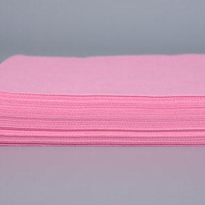 <span class=keywords><strong>Drap</strong></span> de lit jetable imperméable en tissu non tissé rose sans trou pour spa, salon de beauté, massage - Product Image 3