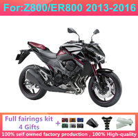 Kit de carénage complet moulé par injection pour moto, compatible avec Kawasaki Z800 Z 800 ER800 2013 2014 2015 2016, kits de carénages Zxmt