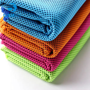 Serviette de toilette rafraîchissante en microfibre personnalisée <span class=keywords><strong>Petite</strong></span> serviette de sport à séchage rapide - Product Image 4