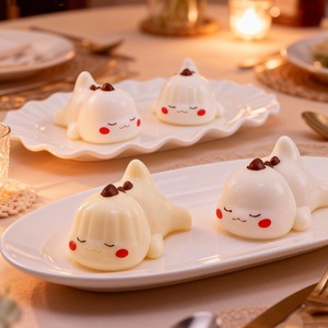 Cute Cartoon Dragon Pudding Mold <b>Silicone</b> Cake Mold For DIY <b>Baking</b> Party Mousse Chocolate Sleeping Dragon Shape - Product Image 1