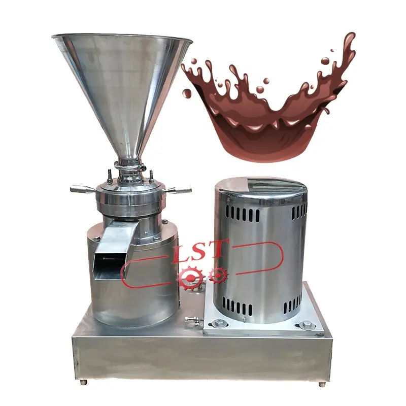 colloid mill grinder bean to bar Cocoa Production Line Cacao Powder Making Machine small capacity