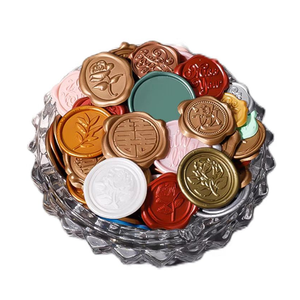 <span class=keywords><strong>Sello</strong></span> de cera <span class=keywords><strong>personalizado</strong></span> OEM/ODM logotipo cuadrado redondo 25mm 30mm 35mm <span class=keywords><strong>sello</strong></span> de cera - Product Image 1