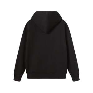<span class=keywords><strong>Felpa</strong></span> con Cappuccio di Lusso da Uomo in 100% Cotone di Alta Qualità, con Zip, Logo Ricamato del Marchio, Unisex, a Righe - Product Image 5