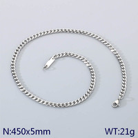 Collier en acier inoxydable à maillons cubains avec pendentif carré vierge gravable au laser, accessoires de mode pour le cou, vente en gros