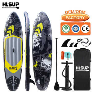 Huale tùy chỉnh waterplay lướt sóng đứng lên tàu chèo thuyền xử lý Inflatable sup Hội Đồng Quản Trị - Product Image 1