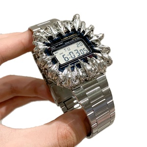 Reloj de Diseño Personalizado, Estilo Gótico Y2K, con Movimiento de Cuarzo, Acero Inoxidable, para Hombre, Resistente al Agua, Cierre de Mariposa, Único - Product Image 5