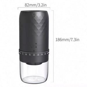 <b>External</b> Adjuster Coffee Grinder Rechargeable Electric Coffee Bean Grinder Mills with Ceramic Burr - Product Image 3