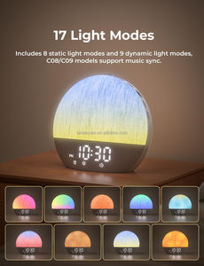 Despertador Digital con Luz de Amanecer, 30 Sonidos para Dormir, Temporizador de Sueño y Luz de Despertador con Ruido Blanco para Personas con Sueño Pesado - Product Image 5