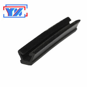 Bande d'étanchéité en caoutchouc de fenêtre doublée de flocage de première qualité, modèles OEM CN; Découpe HEB Yongxu, soudage - Product Image 5