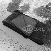 Serviette à boucle torsadée en microfibre super absorbante 60x40 600gsm pour le séchage de la voiture détaillant la serviette de séchage 1300 gsm