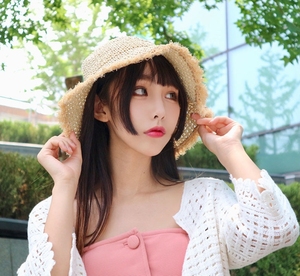 <span class=keywords><strong>Gorra</strong></span> de cubo plegable <span class=keywords><strong>para</strong></span> playa de verano, sombrero de pescador fresco de hierba <span class=keywords><strong>para</strong></span> <span class=keywords><strong>mujer</strong></span>, sombrero de sombrilla de papel <span class=keywords><strong>tejido</strong></span> de paja de rafia de ganchillo <span class=keywords><strong>para</strong></span> <span class=keywords><strong>mujer</strong></span> - Product Image 2