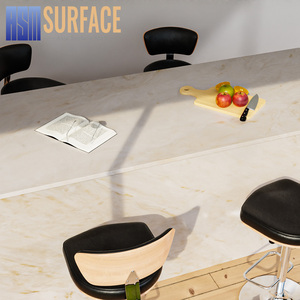 Oem/ODM Thiết kế đá Taj Mahal 2cm 3cm đánh bóng nhân tạo đá thạch anh cho nhà bếp đảo <span class=keywords><strong>Top</strong></span> - Product Image 4