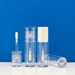 Tubo de brillo de labios vacío de 3ml redondo transparente completo moldeo por inyección al por mayor - Product Image 5