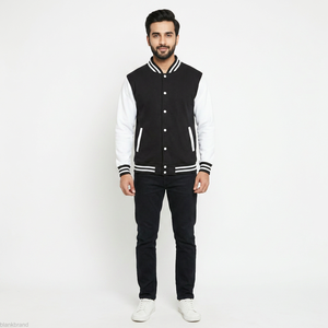 Chaqueta Deportiva de Baloncesto Azul Gruesa de Alta Calidad al por Mayor 2026, Chaqueta Varsity Personalizable de Nuevo Estilo para Hombre y Niño - Product Image 1